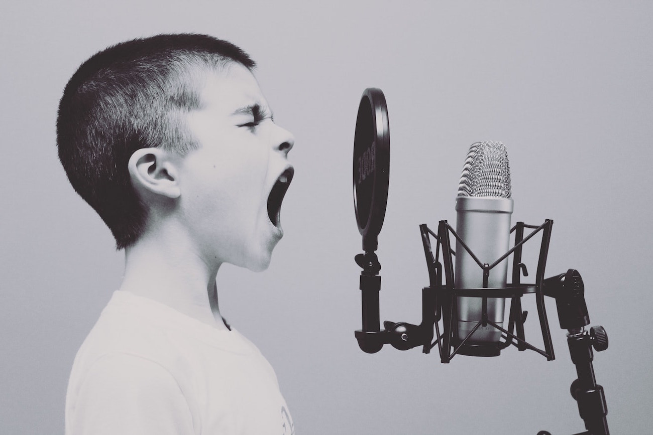 social media boy man shout hope peace joy boy shouting microphone image