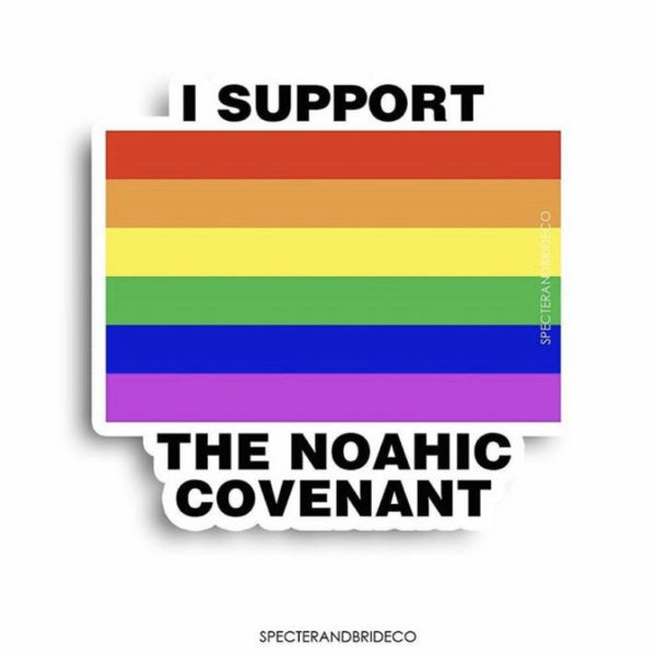 Noahic Covenant Rainbow Sticker